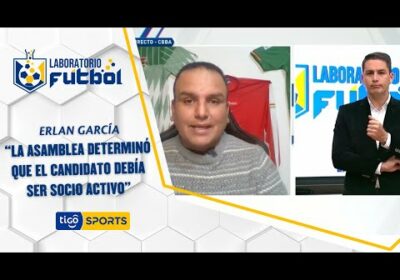 Erlan García: “La asamblea determinó que el candidato debía ser socio activo”.