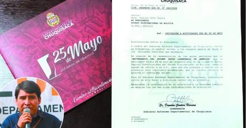 Gobernador de Chuquisaca utiliza a Áñez para desviar la atención y críticas a su gestión