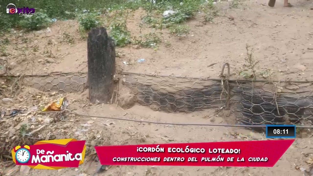 Lotean el cordón ecológico en Santa Cruz