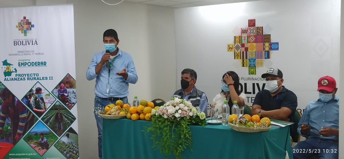 Programa Empoderar canaliza más de Bs 200 millones para apoyar a pequeños productores