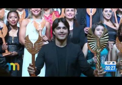 Marcelo Martins recibió el premio «Victoria Alada Dorada»