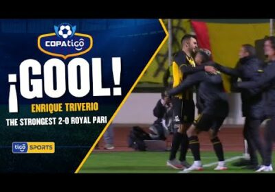 ¡Gol de The Strongest! Enrique Triverio dispara de derecha y cruzado para ampliar la ventaja