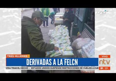 Tres mujeres intentaron meter droga a Palmasola