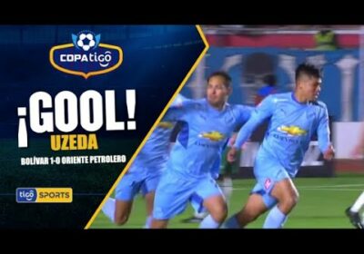 #CopaTigo🏆⚽ 90+3′ ¡Gol de Bolívar! Javier Uzeda y un zurdazo para poner arriba a Bolívar.