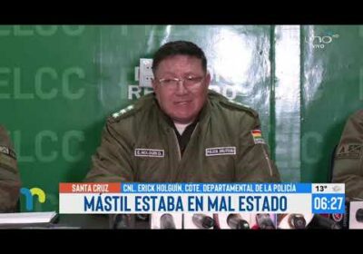 ¿Por qué no se izó la bandera de Santa Cruz en los actos protocolares de la Policía?