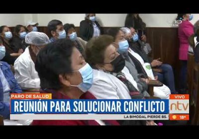 Realizan reunión para solucionar paro de salud