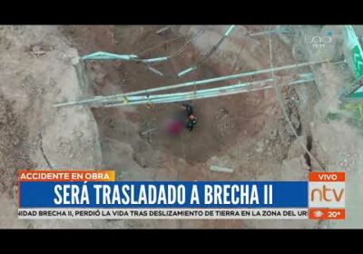 Xenón Heredia, quien murió en accidente de obra será trasladado a Brecha II