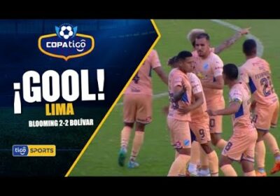 #CopaTigo🏆⚽ 88′ ¡Gol de Bolívar! Pablo Lima aparece en el area para definir con derecha e igualar.