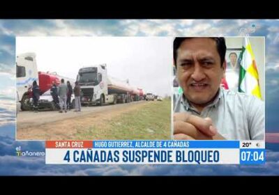 Cuatro Cañadas levanta bloqueo tras llegar a un acuerdo con la Gobernación