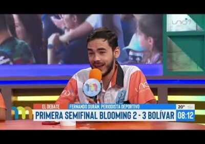 El Debate: Blooming terminó perdiendo ante Bolivar y tendrá que ir a buscar la hazaña en La Paz
