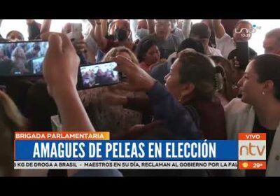 Amagues de pelea en elección de la directiva de la Brigada Parlamentaria