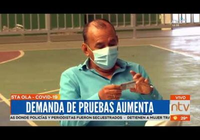 Aumenta la asistencia de escolares en pruebas de Covid-19