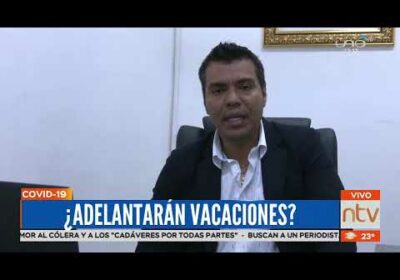 ¿Adelantarán vacaciones escolares?