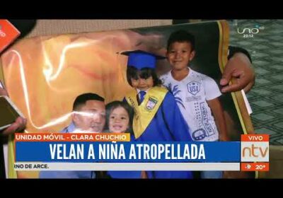 Velan a niña que falleció luego de ser atropellada