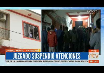 Felcc inspecciona destrozos en Yapacaní