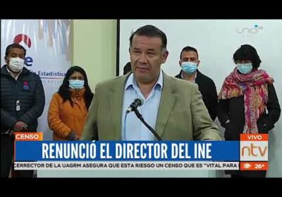 Renuncia Humberto Arandia, director del INE