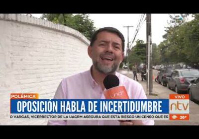 ¿Censo en riesgo? Reacciones de la oposición y del MAS ante la renuncia del director del INE