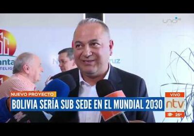 Lanzan proyecto para estadio sub sede del Mundial 2030 en Bolivia