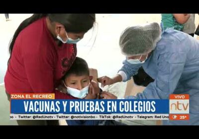 En Santa Cruz se incrementan los casos covid en esta 5ta ola, autoridades invitan a vacunarse.