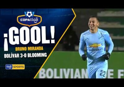 ¡Gol de Bolívar! Centro de Granell para que Bruno Miranda ponga el tercer gol académico.