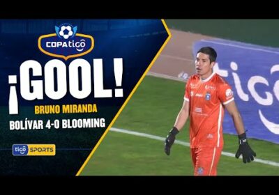 ¡Gol de Bolívar! Bruno Miranda desde los 12 pasos no falla y anota el cuarto gol de Bolívar.