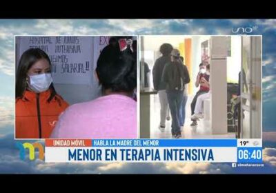 Trasladan a terapia intensiva al menor abusado en Yapacaní, su estado de salud empeora.