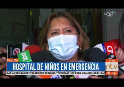 Viceministra de salud informa que ya habrían desembolsado dinero para el hospital de niños