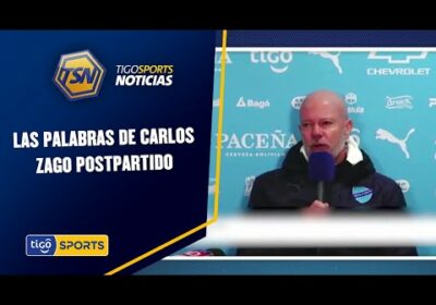 Las palabras de Carlos Zago postpartido.