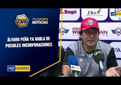 lvaro Peña ya habla de posibles incorporaciones. ‘Pipo’ Giménez y Castillo en la órbita del DT.