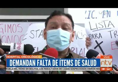 Hospital Oncológico demanda falta de ítems de salud