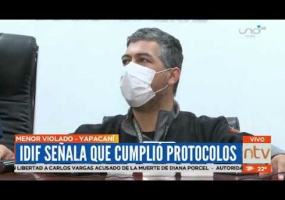 IDIF señala que entregaron todas las pruebas de los niños abusados en Yapacaní.