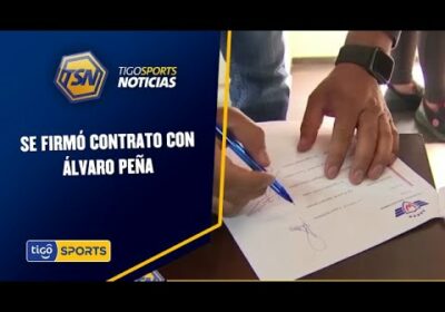 Se firmó contrato con Álvaro Peña. Directorio de Grover Vargas le da legalidad al mismo.