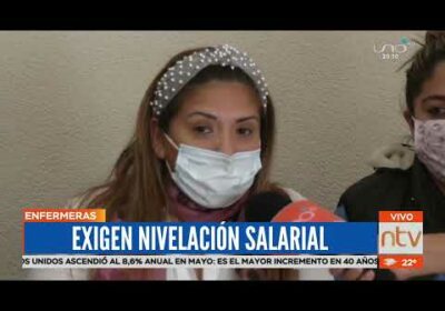 Enfermeras en Santa Cruz exigen nivelación salarial y que se las reconozca como profesionales
