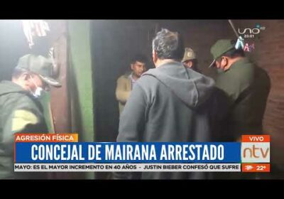 El Concejal del Movimiento al Socialismo de Mairana Gilbert Tapia fue arrestado