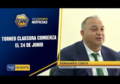 Torneo clausura comienza el 24 de junio. Costa confirmó que el torneo contará con el VAR.