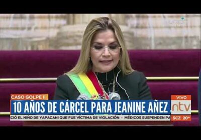 10 años de cárcel para Jeanine Áñez por caso ‘Golpe II’