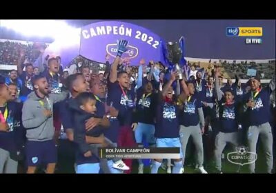 La ‘Academia’ paceña levantó la copa y se corona campeón de la Copa Tigo 2022.