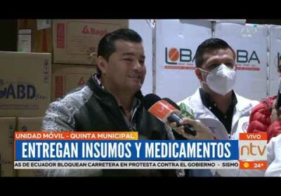Entregan insumos y medicamentos en un hospital del Plan 3000