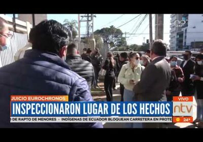 Inspeccionaron lugar de los hechos del atraco a Eurochronos