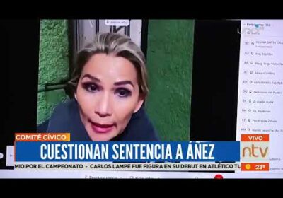 Comité cívico anuncia apoyo al Conade con medidas sobre la sentencia de Áñez