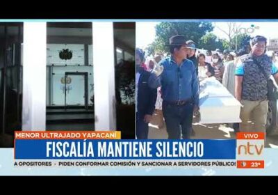 Fiscalía mantiene silencio ante situación del niño de Yapacaní