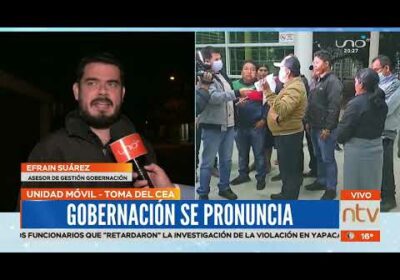 Gobernación responde a la toma del CEA