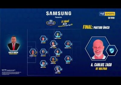 Samsung presenta el Once ideal de la gran final por Ernesto Moreno.