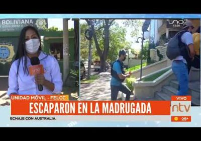 Dos reos se fugaron de Palmasola en la madrugada