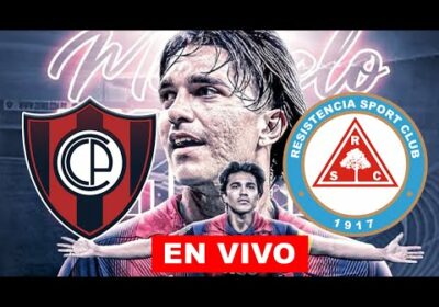 Cerro Porteño vs Resistencia en vivo