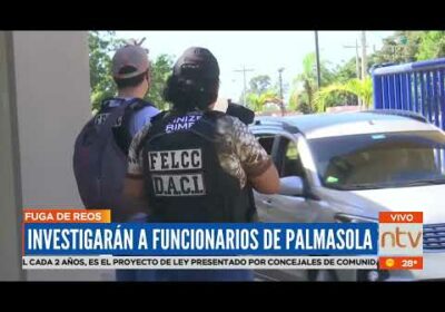 Investigaran a funcionarios de Palmasola por fuga de reos