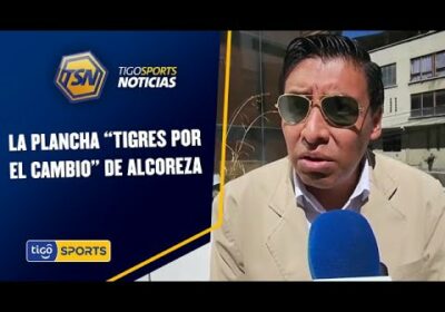 La plancha “Tigres por el cambio” de Alcoreza. Entraría con un millón y medio de dólares.