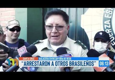 Recapturaron a reos prófugos de Palmasola en medio de una balacera