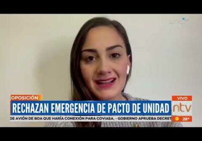 Oposición rechaza emergencia de pacto de unidad