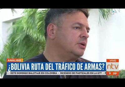 ¿Bolivia ruta de trafico de armas?